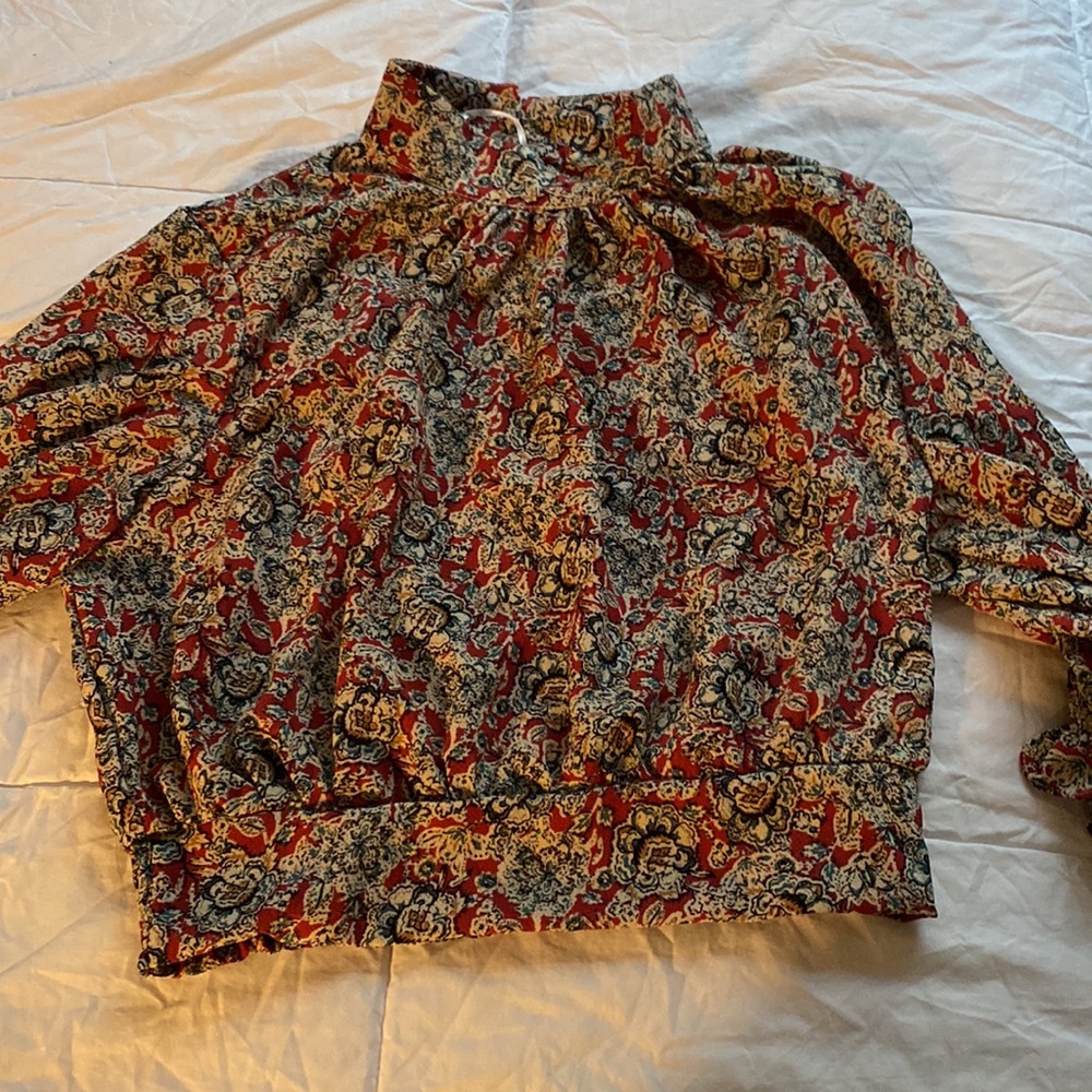 Stem And Vine Rust Top XL